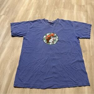 Bucce’s Purple Blue “Always on Point” T-shirt Top Sz M